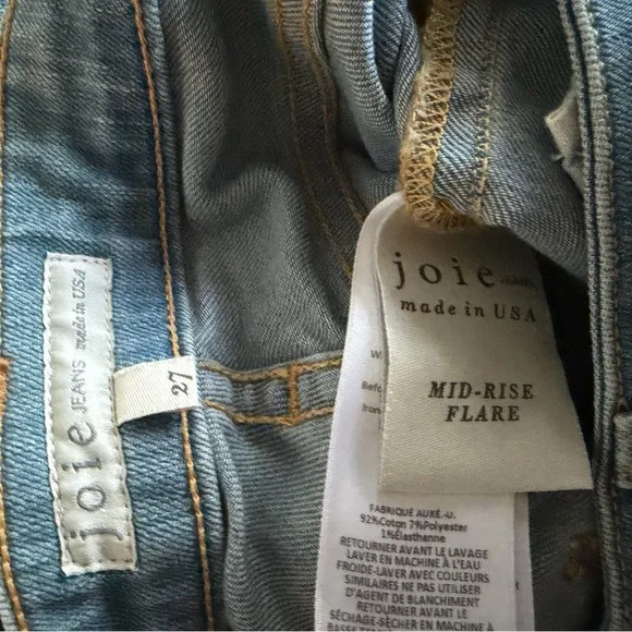 Joie Flare Women's Jeans in Blue - Picture 5 of 5